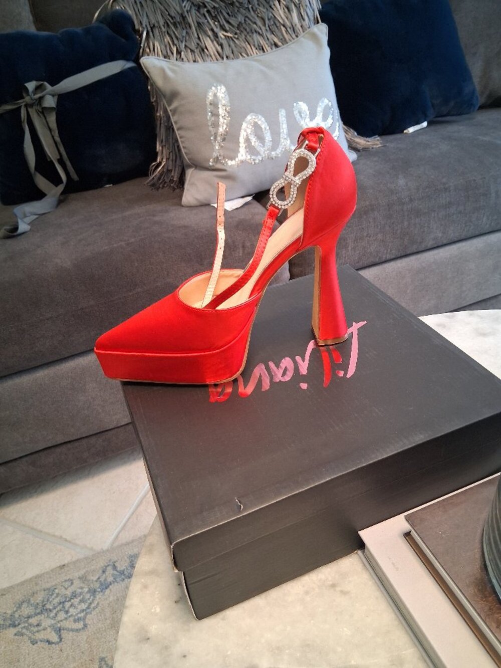 Red platform Heels👠